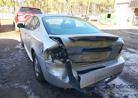 2004 Pontiac Grand Prix Gt1 z USA, uszkodzony, nr VIN 2G2WP522541349042